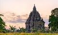 Candi Sajiwan, a Mahayana Buddhist temple at Prambanan in Indonesia Royalty Free Stock Photo