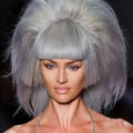 Candice Swanepoel walks the runway for Jeremy Scott during NYFW