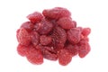 Candied dried strawberries