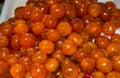 Candied fruits selection made with crystallised sugar Royalty Free Stock Photo