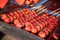 candied haws on a stick,Chinese traditional food,Street Food