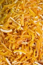 Candied orange peel Royalty Free Stock Photo