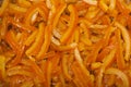 Candied orange peel Royalty Free Stock Photo