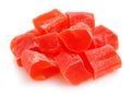 Candied papaya Royalty Free Stock Photo