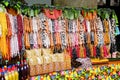 Candies assortment at the street market