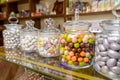 Candies in jar Royalty Free Stock Photo