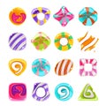 Candies vector set Royalty Free Stock Photo