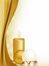 Candle background Royalty Free Stock Photo