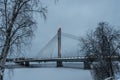 Candle Bridge in Rovaniemi, Finland