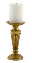 Candle in candlestick