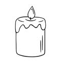 Candle doodle,power outage lighting.Decoration for birthday party,romantic Valentine\'s Day dinner candlelight