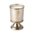 Candle holder isolated on white background Royalty Free Stock Photo