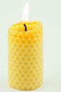 Candle from honeycomb