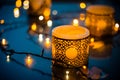 Candle with light Royalty Free Stock Photo