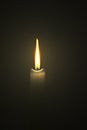 Candle light flame Royalty Free Stock Photo