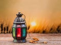 Candle light lids on muslim style's lantern