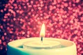 Candle light Royalty Free Stock Photo