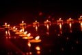 candle light rituals religion  diwali deepavali diya hope happy Royalty Free Stock Photo