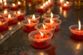 Candle light in Thaland Royalty Free Stock Photo