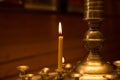 Candle Lights Bokeh Background