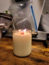 Candle magick witchcraft flame wooden wick