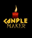 Candle maker chandler graphic