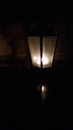 Candle night lamp Royalty Free Stock Photo