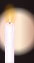 Candle Power Royalty Free Stock Photo