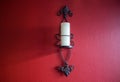 Candle sconce Royalty Free Stock Photo