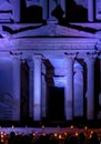 Candlelight Ceremony at the Treasury Building in Petra, Jordan