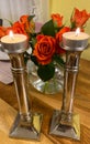 Candlelight dinner with roses - Shabbat