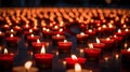 a candlelight vigil on World AIDS Awareness day, AI generated