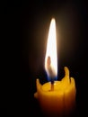 candlelightonsmartphone Royalty Free Stock Photo