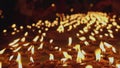 Candlelights in Yepeng festival , Chiang Mai Thailand