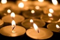 Candles burning Royalty Free Stock Photo