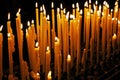 Candles cathedral Milan Italy