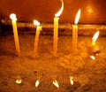 Candles in Cathedral, Varna - Bulgaria