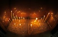 Candles in Cathedral, Varna - Bulgaria