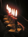 Candles of Chanukkah Royalty Free Stock Photo