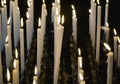 Candles in church Royalty Free Stock Photo