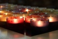 Candles in a church Royalty Free Stock Photo