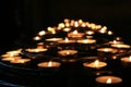 Candles in a church Royalty Free Stock Photo