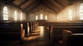 candles church interior Royalty Free Stock Photo