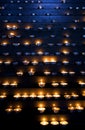 Candles in a church