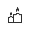 Outline Icon - Candles