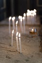 Candles Inside The Church