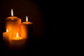 Candles lights Royalty Free Stock Photo