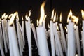 Candles lit lourdes