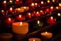 candles in memory of our loved ones Royalty Free Stock Photo