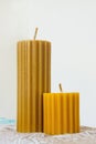 Candles from natural beeswax. handmade. Beautiful and useful gift